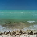 Beautiful ocean in Las Coloradas