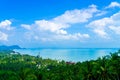 Naern Thae Wada viewpoint in Nakhon Si Thammarat, Thailand