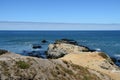 Beautiful ocean views along the Pacific Coast, CA, USA Royalty Free Stock Photo