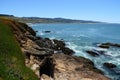 Beautiful ocean views along the Pacific Coast, CA, USA Royalty Free Stock Photo