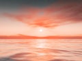 beautiful ocean water sunset background