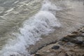 ocean wave in Sibolga beach