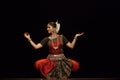 Beautiful odissi dancer