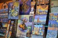 Beautiful oil paintings for street sale