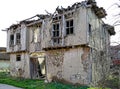 A beautiful old adobe house in the village of Bilecik. Turkey