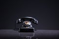 Beautiful old antique telephone Royalty Free Stock Photo