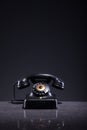 Beautiful old antique telephone Royalty Free Stock Photo