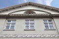 Beautiful old architecture of facades found in the small town Flensburg