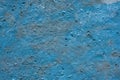 A beautiful old blue venetian decorative stucco texture for backgrounds