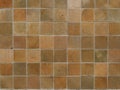 The beautiful old brown tile wall texture Royalty Free Stock Photo