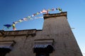 Beautiful old building in Leh,Ladakh,India Royalty Free Stock Photo