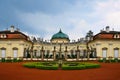 Beautiful old castle Buchlovice-Czech Republic Royalty Free Stock Photo
