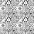 Beautiful old ceramic tiles patterns Royalty Free Stock Photo