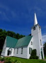 Beautiful old church in Quebec