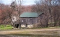 Beautiful old classic wood barn Royalty Free Stock Photo