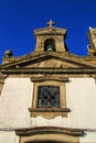 Beautiful stone facade of old parish in Oporto