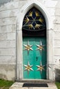 Medieval Iron Church Doorway Royalty Free Stock Photo