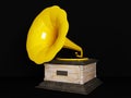 Beautiful old gramophone Royalty Free Stock Photo