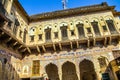 Beautiful old haveli in Mandawa, Royalty Free Stock Photo