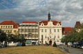 Old houses in Beroun, Czechia