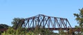Old Iron Train Trestle Royalty Free Stock Photo