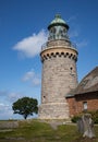 Lighthouse hammeren fyr on bornholm