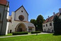 Beautiful old monastery Porta Coeli. Predklasteri u Tisnova Czech Republic