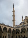 Beautiful old mosque at istambul Royalty Free Stock Photo