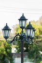 Beautiful old street lamp Royalty Free Stock Photo