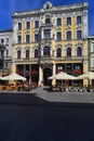 Beautiful old tenement house in Lodz, Poland Royalty Free Stock Photo