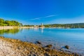 Beautiful old town of Osor between islands Cres and Losinj, Croatia Royalty Free Stock Photo