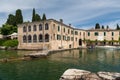 Beautiful old villa of Lake Garda in Italy Royalty Free Stock Photo