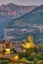 The beautiful old village of Torla Royalty Free Stock Photo