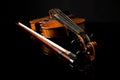 Beautiful old violin Royalty Free Stock Photo