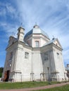 Old beautiful catholic church, Lithuania Royalty Free Stock Photo