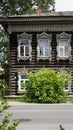 Old wooden house in Siberia