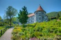 Beautiful Olimje monastery in Slovenia during a sunny day