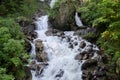 Beautiful Oltschibach Waterfall, Unterbach, Brienz municipality