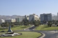 Beautiful Oman city view. Construction Works. Cityscape Building in Oman. Muscat Oman