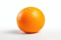 Orange fruit on white Royalty Free Stock Photo