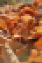 orange brown pixel autumn background