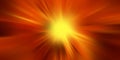 Orange and red sunbeam burst of light Royalty Free Stock Photo