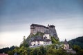 Beautiful orava castle. in Oravsky Podzamok in Slovakia. Orava region. Slovakia landscape. Travel. concept. Royalty Free Stock Photo