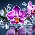 Beautiful orchids - ai generated image