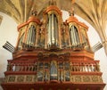 Beautiful organ of the Mosteiro of Santa Cruz Church