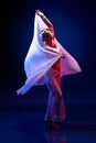 Beautiful oriental dancer Royalty Free Stock Photo