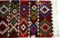 beautiful Oriental Turkish handmade rugs on white background Royalty Free Stock Photo