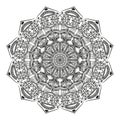 Mandala black white 1