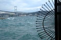 Beautiful Ortakoy Mosque and the Bosporus, Istanbul, Turkey Royalty Free Stock Photo