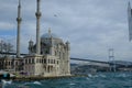 Beautiful Ortakoy Mosque and the Bosporus, Istanbul, Turkey